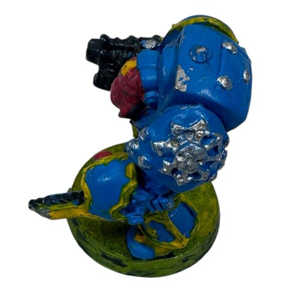 Vintage Warhammer 40K Metal Space Marine Terminator Miniature Figure Painted - Picture 4 of 7